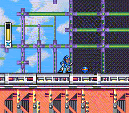 An example of the Energy Balancer in Mega Man X.