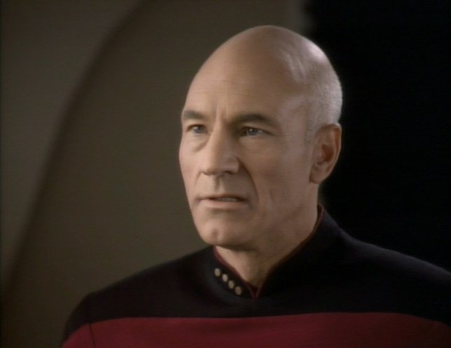 Captain Picard, grimacing after learning Sisko is a victim of Wolf 359.